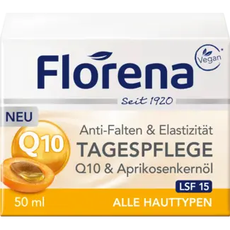 Florena Florena Gezichtscrème Q10 & Abrikozenpitolie