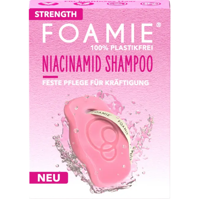 Foamie Vaste Shampoo Strength Met Niacinamiden 80 g