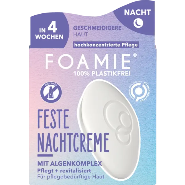 Foamie Feste Nachtcreme Nachtherstel 35 g