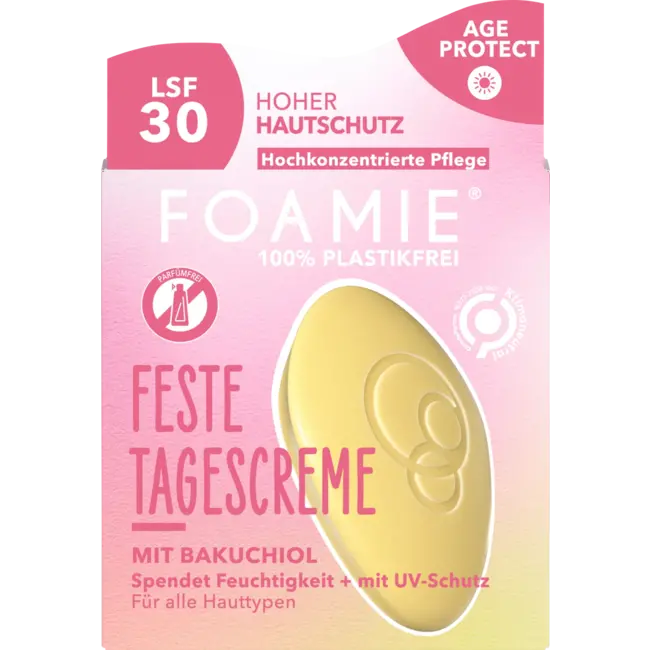Foamie Vaste Gezichtscrème Age Protect SPF 30 35 g