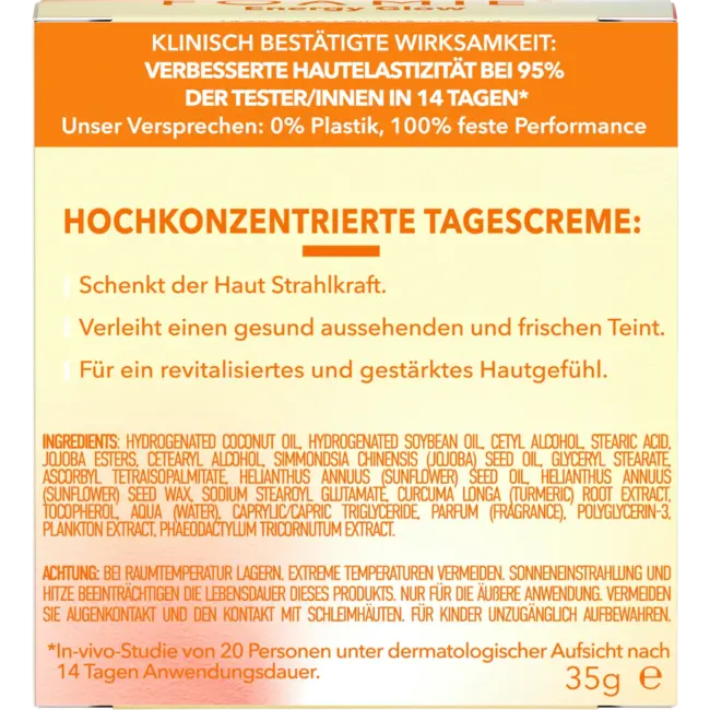 Foamie Vaste Gezichtscrème Energy Glow 35 g