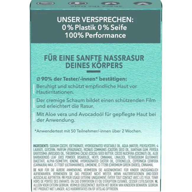 Foamie Stevig Scheerschuim 70 g