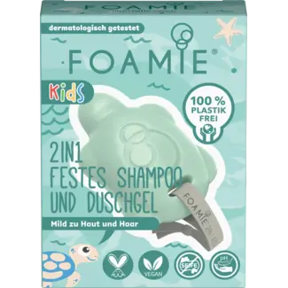 Foamie Foamie Vaste Shampoo & Douchegel 2in1 Groen