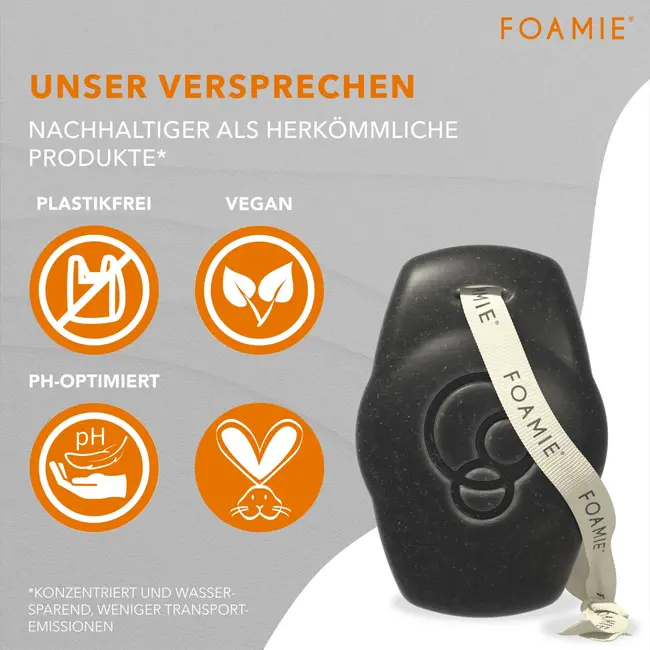 Foamie Men Vaste Douche Actieve Koolstof 90 g