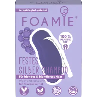 Foamie Foamie Stevige Shampoo Zilver Voor Blond & Geblondeerd Haar