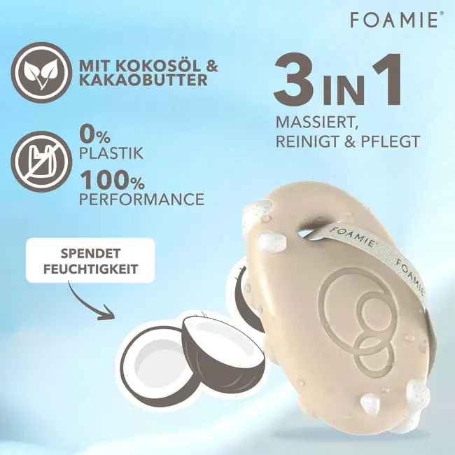 Foamie Vaste Douche Kokos & Cacaoboter 80 g