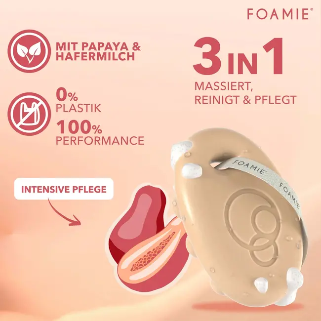 Foamie Feste Dusche Haver Om Glad Te Zijn 2in1 80 g