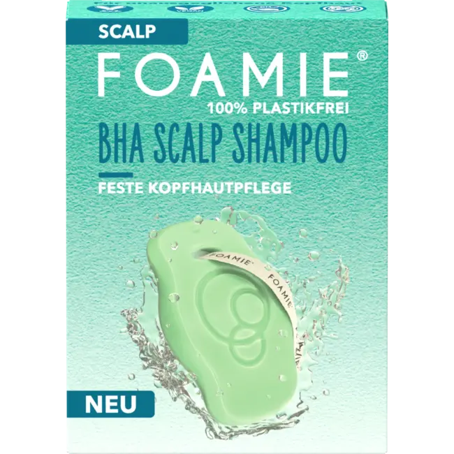 Foamie Vaste Shampoo Hoofdhuidverzorging Met Salicylzuur 80 g