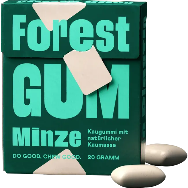 Forest GUM Kauwgom, Munt, Suikervrij (10 Stuks) 20 g