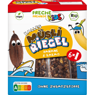 Freche Freunde Freche Freunde Kindersnack Fruitreep Banaan & Cacao, Vanaf 3 Jaar (6 X 26 G)