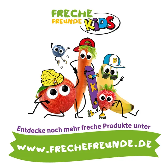 Freche Freunde Kindersnack Fruitreep Banaan & Cacao, Vanaf 3 Jaar (6 X 26 G) 156 g