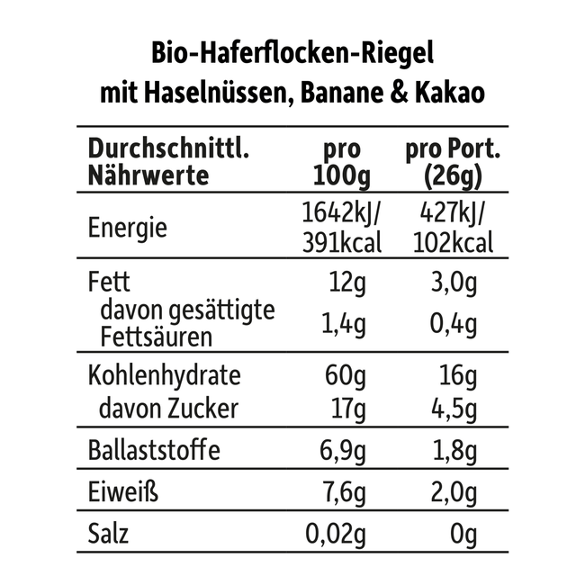 Freche Freunde Kindersnack Fruitreep Banaan & Cacao, Vanaf 3 Jaar (6 X 26 G) 156 g