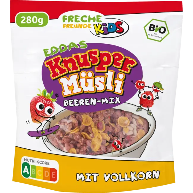 Freche Freunde Kindermuesli Eddas Krokante Muesli Bessenmix, Vanaf 3 Jaar 280 g