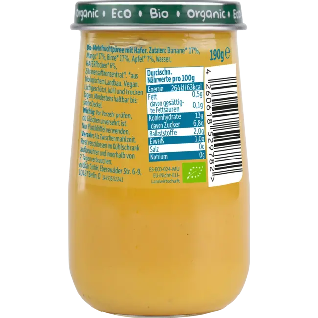 Freche Freunde Fruit En Granen Multifruit Muesli Vanaf De 8e Maand 190 g