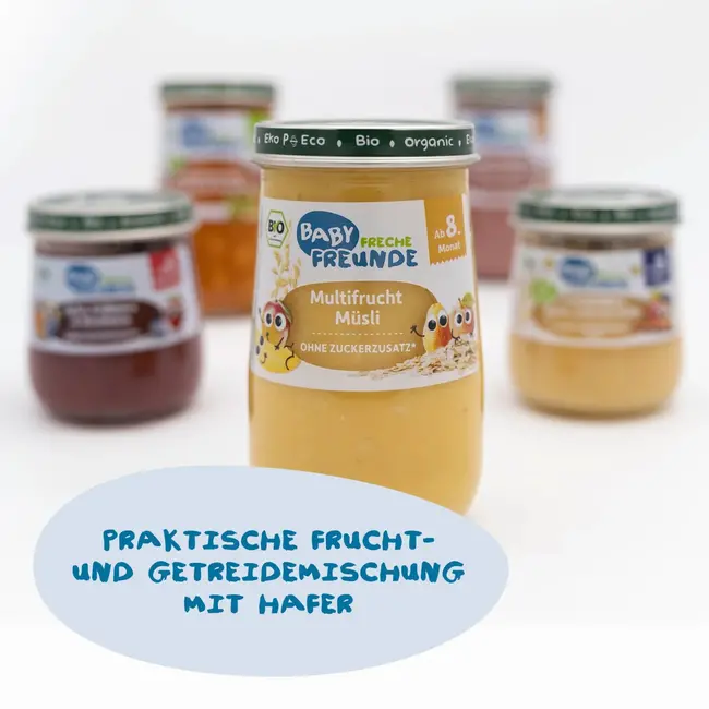 Freche Freunde Fruit En Granen Multifruit Muesli Vanaf De 8e Maand 190 g