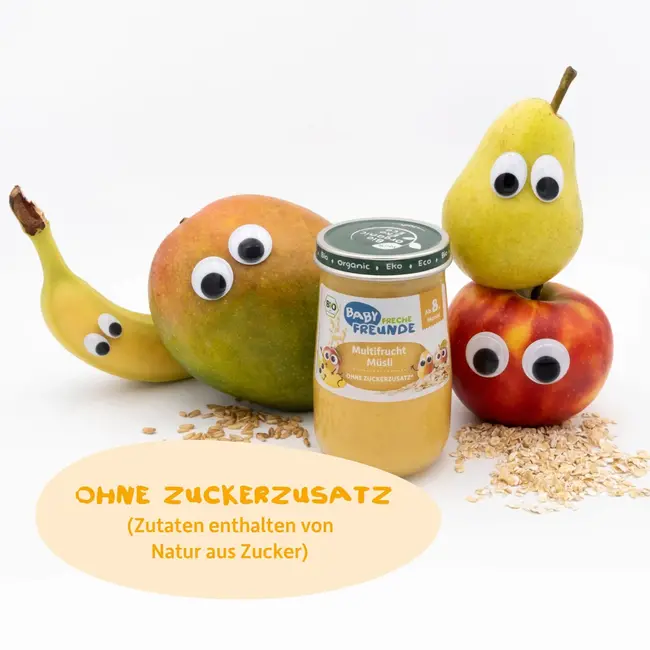 Freche Freunde Fruit En Granen Multifruit Muesli Vanaf De 8e Maand 190 g