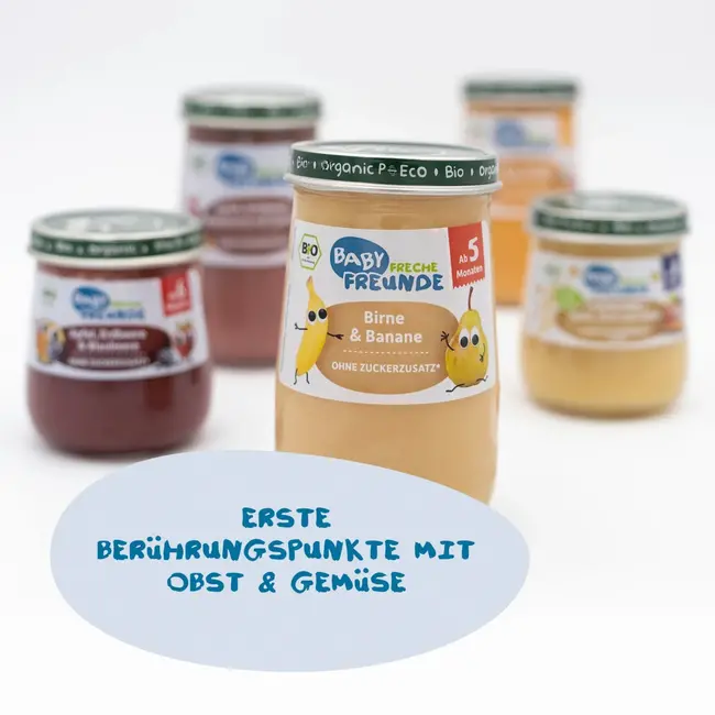 Freche Freunde Vruchten Peer & Banaan, Vanaf De 5e Maand 190 g