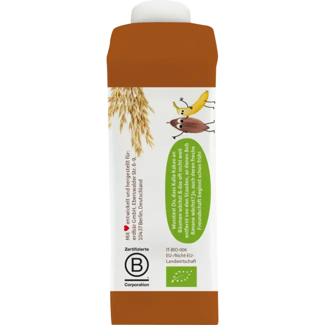 Freche Freunde Haferdrink Bananen & Cacao 250 ml