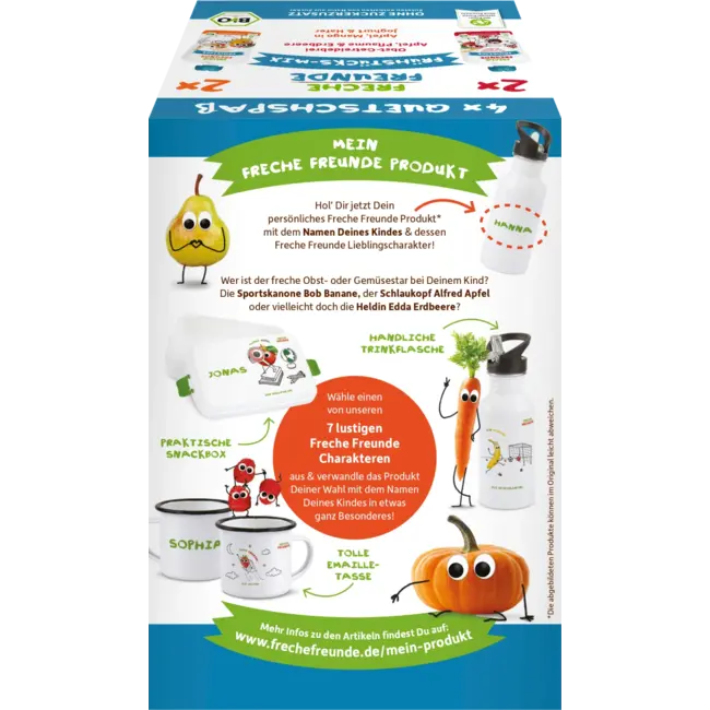 Freche Freunde Quetschie Ontbijtmix, Vanaf 10 Maanden (4x100 G) 400 g