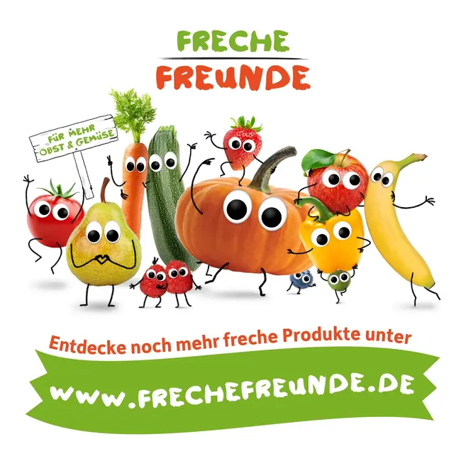Freche Freunde Fruitreep Haver Aardbei, Vanaf 3 Jaar, (6x30 G) 180 g
