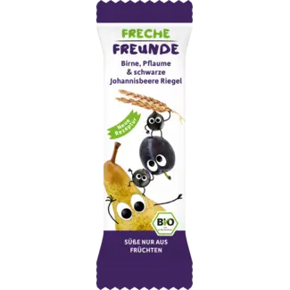 Freche Freunde Freche Freunde Fruitreep Met Granen Peer, Pruim & Braambes Vanaf 1 Jaar, 4x23g