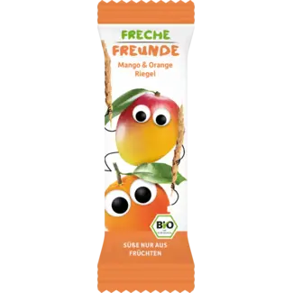 Freche Freunde Freche Freunde Fruitreep Met Granen Mango & Sinaasappel Vanaf 1 Jaar, 4x23g