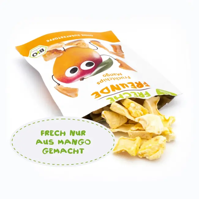 Freche Freunde Kindersnack Fruitchips Mango Vanaf 3 Jaar 14 g