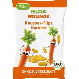 Freche Freunde Freche Freunde Kindersnack Knapperige Flips Wortel