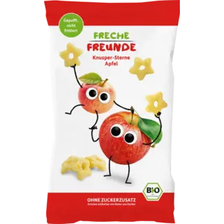 Freche Freunde Freche Freunde Kindersnack Krokante Sterren, Vanaf 1 Jaar