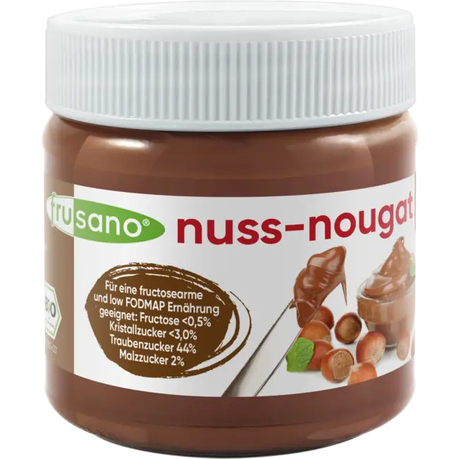 Frusano Biologische Notennougat Chocoladepasta 200 g
