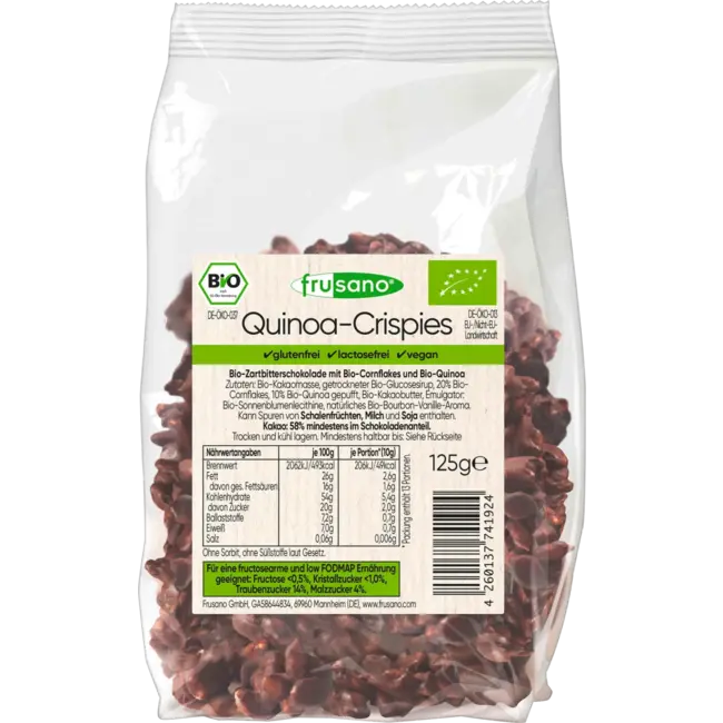Frusano Quinoa Crispies 125 g