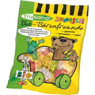 Frusano Frusano Fruitgom, Janosch Bärenfreude, gummibeertjes met fruitsmaak