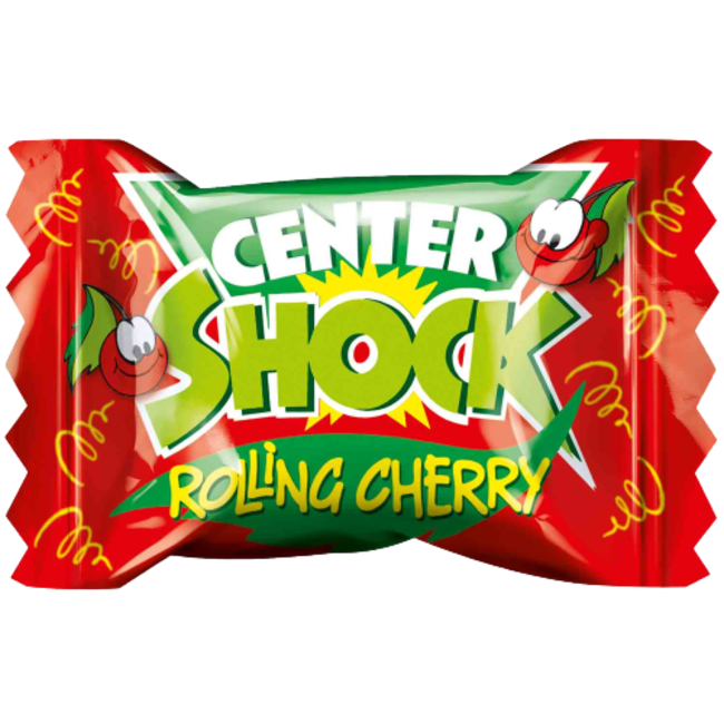 CENTER SHOCK Rolling Cherry Kauwgom 1st