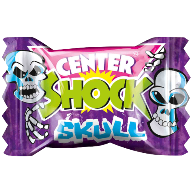 CENTER SHOCK Skull Kauwgom 1st