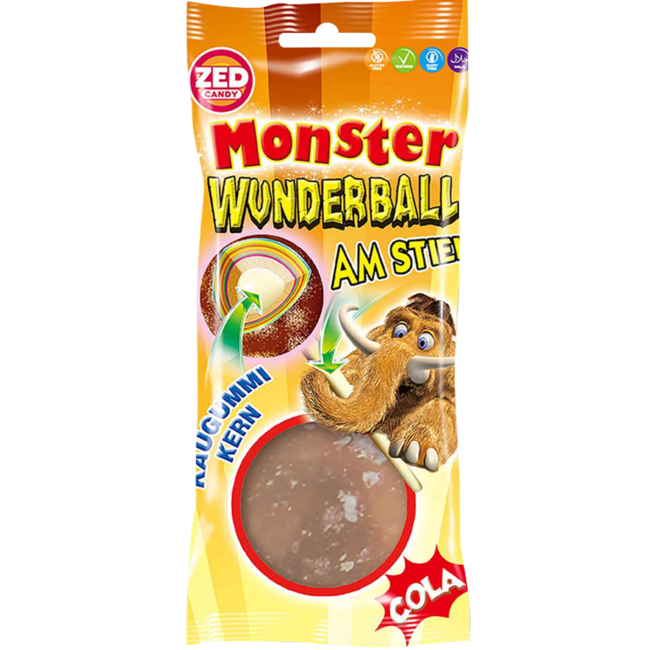 ZED Candy Monster Wunderball am Stiel Cola 80g