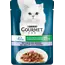 Purina Gourmet Natvoer Kat Met Kalf & Groente, Parel - Uitgelezen Strepen In Saus 85 g