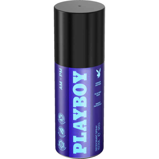 PLAYBOY AM to PM Deodorant Body Spray for Men 150ml