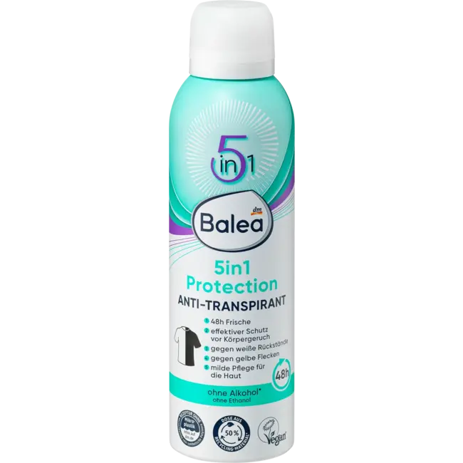 Balea Deo Spray Antitranspirant 5in1 Bescherming 200 ml