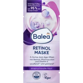 Balea Balea Gezichtsmasker Retinol (2x8 Ml)