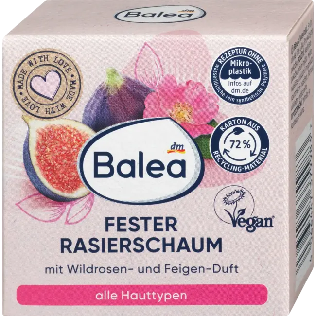 Balea Vaste Scheerschuim Wilde Roos Vijg 60 g