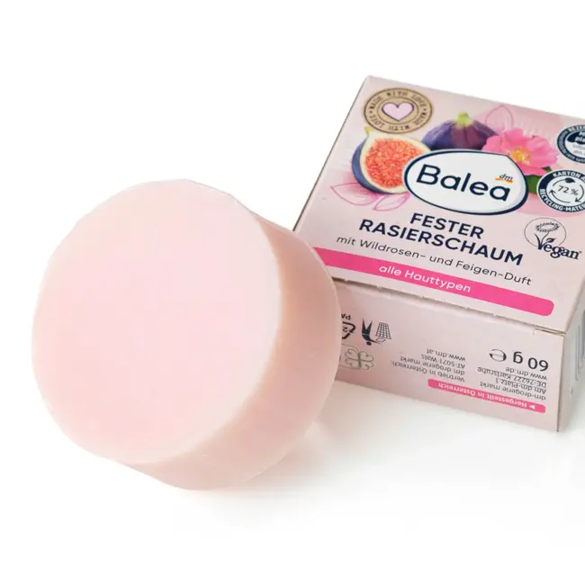 Balea Vaste Scheerschuim Wilde Roos Vijg 60 g