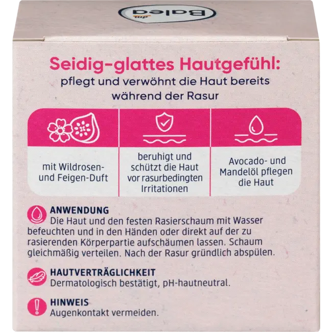 Balea Vaste Scheerschuim Wilde Roos Vijg 60 g