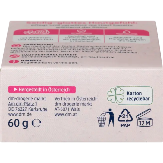 Balea Vaste Scheerschuim Wilde Roos Vijg 60 g