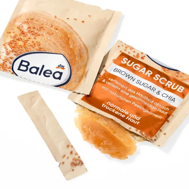 Balea Peeling Sugar Scrub Brown Sugar & Chia 16 ml