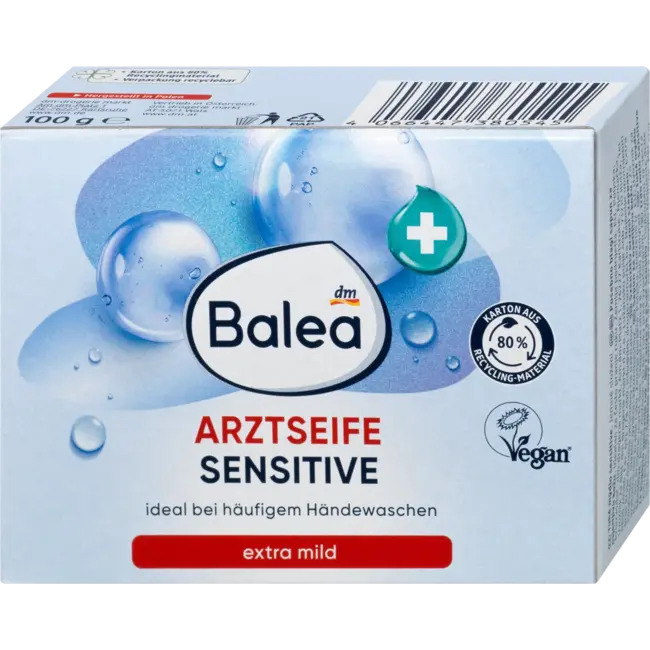 Balea Vaste Dokterszeep Extra Mild 100 g