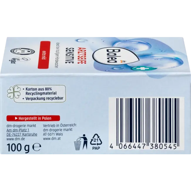 Balea Vaste Dokterszeep Extra Mild 100 g