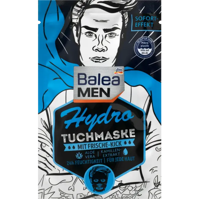 Balea MEN Sheet Mask Hydro 1 St