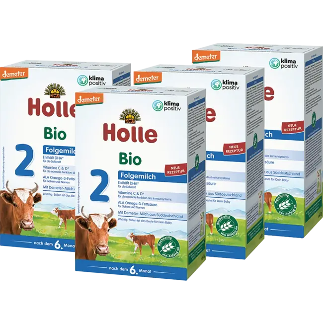 Holle baby food Opvolgmelk 2 Na 6 Maanden 600 g