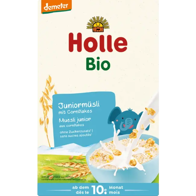 Holle baby food Kindermuesli Met Cornflakes Vanaf 10 Maanden 250 g