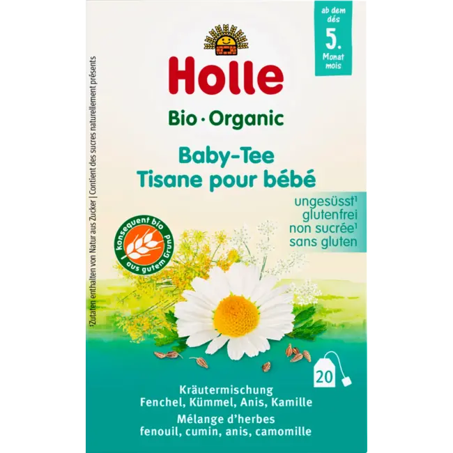 Holle baby food Babythee Kruidenmengsel (20 Zakjes) 30 g